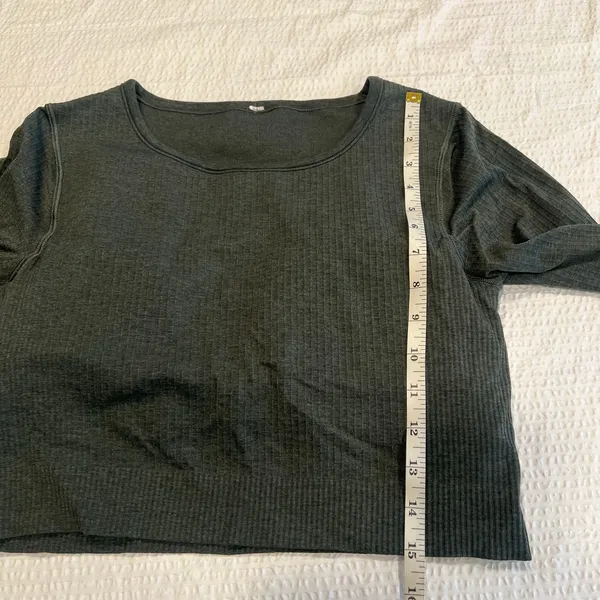 Lululemon Ebb to Street Long Sleeve Shirt 10 women - Image 7