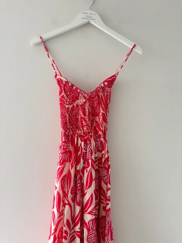 Free People Sweet Nothings Red Dress - Image 6