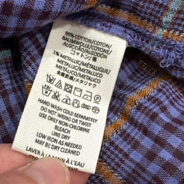 Free People Womens Break My Stride Button Up Shirt size small - Image 5