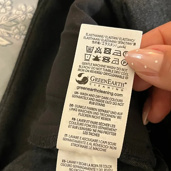 Boden Westbourne Ponte Trousers Charcoal Gray Wide Leg Cropped Pants R0477 - Image 8