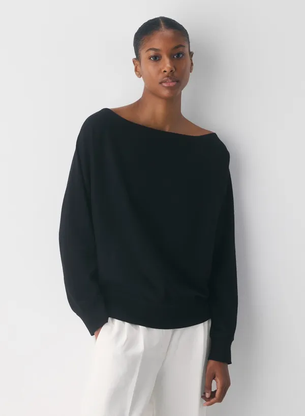 NWOT Aritzia Inspiration Sweater in Black - Image 2