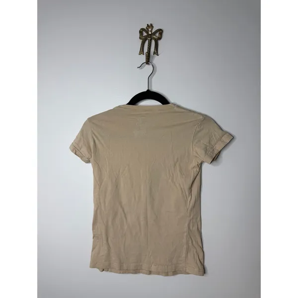 Teefury Sailor Moon Beige Tan S.M. 1989 Polaroid Tee 100% cotton Top S - Image 3