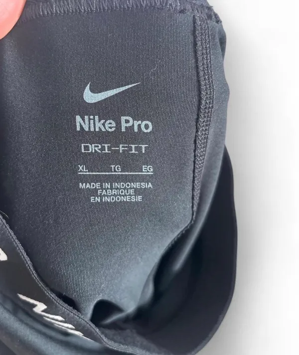 Nike Women's kids Pro Compression Training Tights Black/White Size XL - Image 3