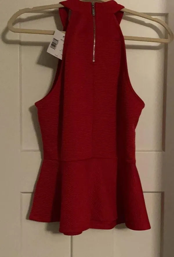 Fit and flare halter top Size L - Image 3