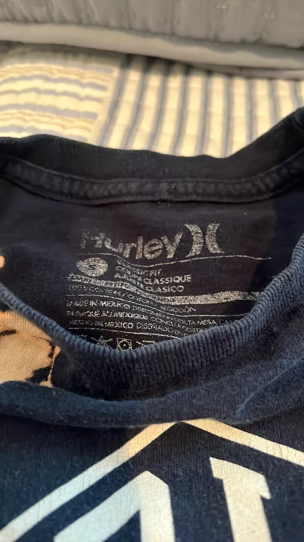 Hurley Crop Top Acid Wash Vintage - Image 6