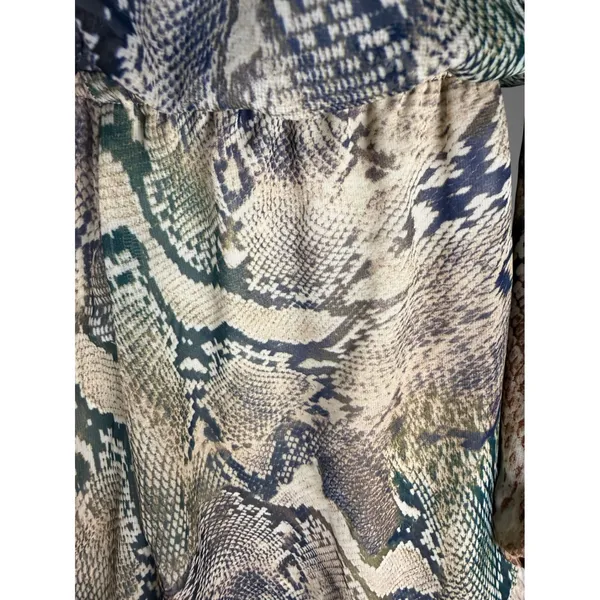 Show‎ Me Your Mumu Rocky Romper Rioconda Snake Boho Festival Medium - Image 6