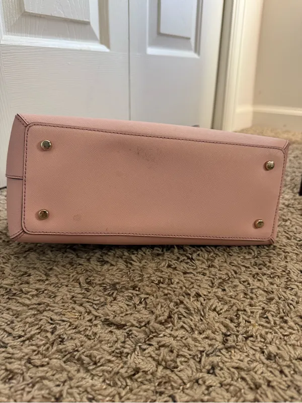 kate spade Pink Saffiano Dome Satchel - Image 5