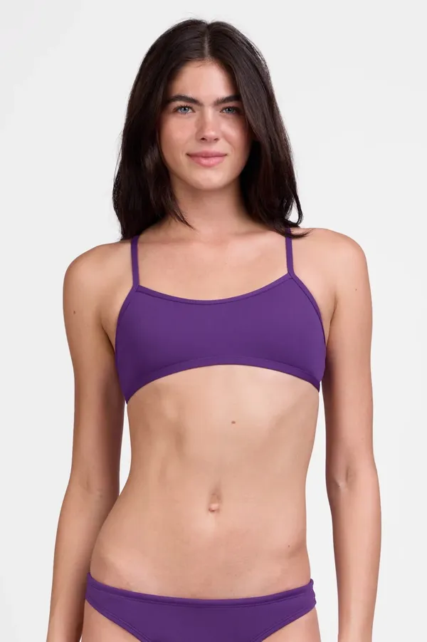 Jolyn Jocelyn Bikini Top In Grape - Size Large - Image 4