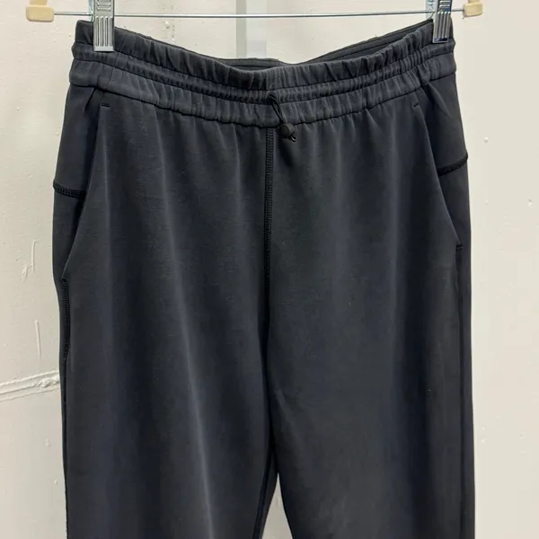 Lululemon Softstreme High-Rise Pant Regular‎ Sz 6 Black Charcoal Wide Leg - Image 9