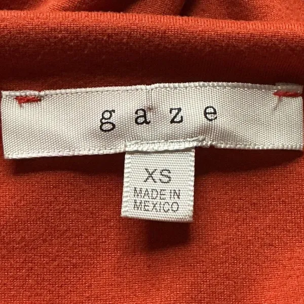 Gaze Womens High Neck Halter Tank Top Red XS - Image 6