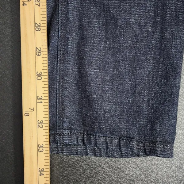 Loft Modern Skinny Jeans Womens 10 Dark Indigo Solid Slim Fit‎ Stretch - Image 6