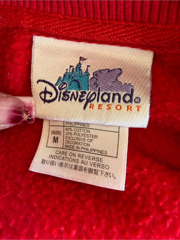 VTG Disneyland Resort 50th Anniversary Crewneck Sweatshirt Size Medium Boxy Fit - Image 8