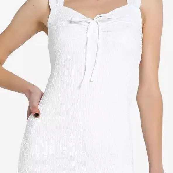 Almost Famous White Maxi Dress - Image 3