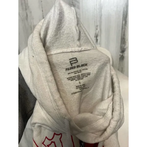 Hoodie white White Size L - Image 6