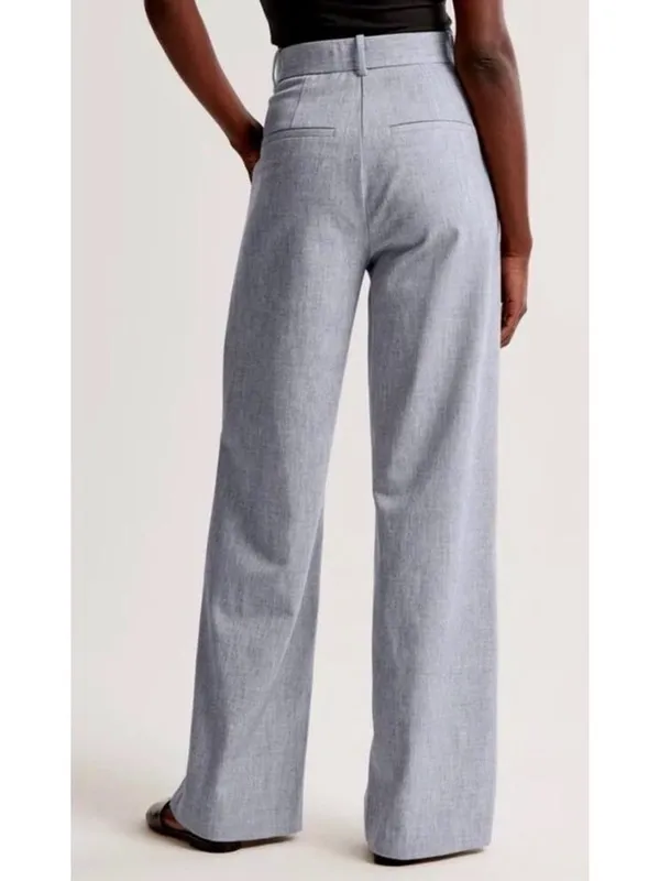 ABERCROMBIE & FITCH Curve Love A&F Sloane Tailored Wide Leg Pant Size 30 | 10L - Image 2