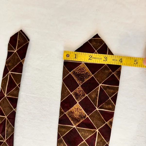 Robert Talbott Studio Mens Tie Geometric Brown Multicolor Necktie Vintage Cravat - Image 5