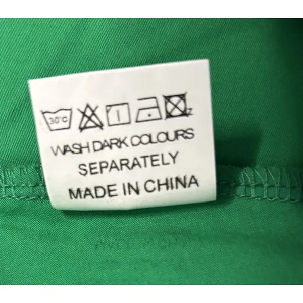 NWT Womens Wrap Dress Green Midi‎ Pockets Minimalist Classic Career Party Sz XL - Image 6