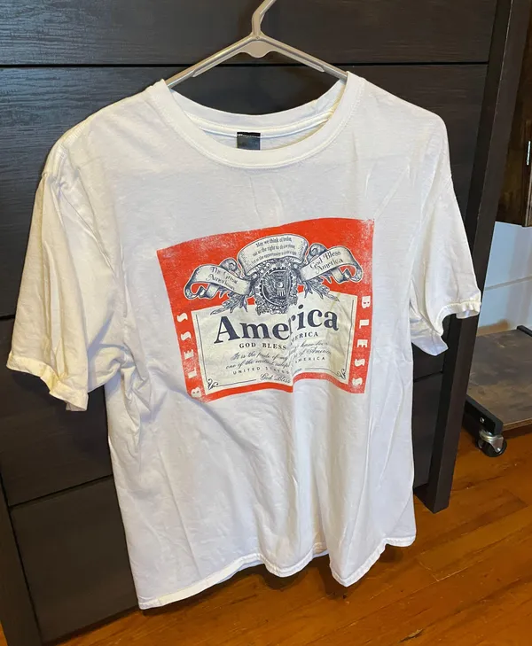 T Shirt White Size M - Image 2
