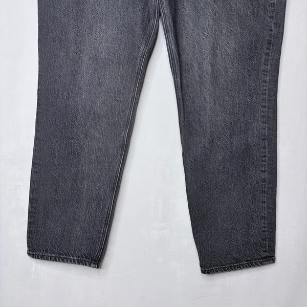 American Eagle Outfitters Black Mom Straight Jeans - Image 8