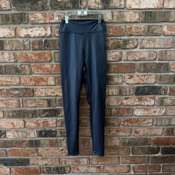 Offline by Aerie NAVY Leggings Size Small Classic Stretch Smooth - Image 4