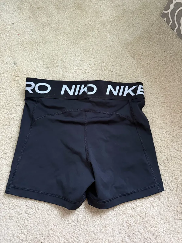 Nike Black Pro Shorts Dri-Fit  - Image 2