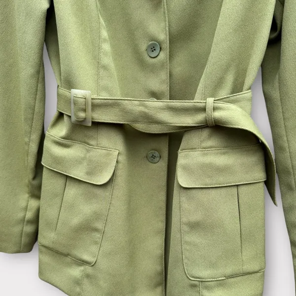 GUESS Collection Chartreuse Belted Blazer - Image 4