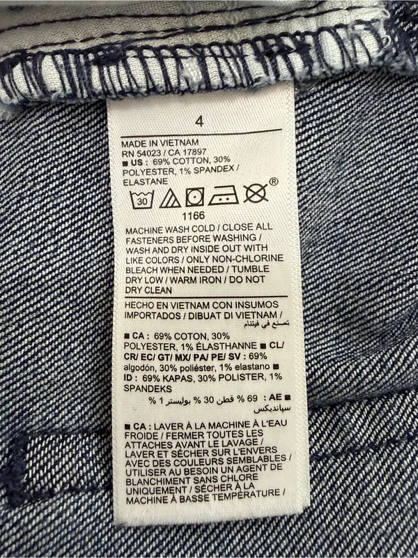 NWOT Old Navy Denim High-Rise Wow Wide Leg Women's Jeans, Size 4 - Image 11