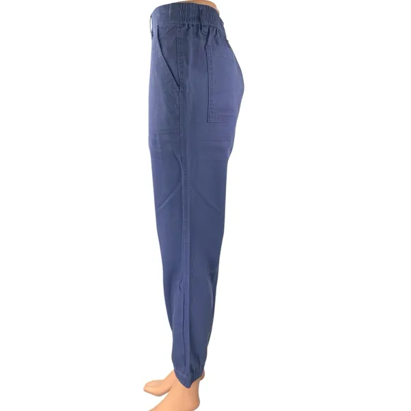Gap Women's Blue High Waisted Tapered Carrot Jogger Career Trousers Pants Size S - Image 2