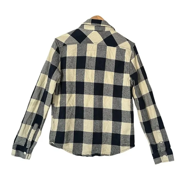 Arizona Jean Co Women‎ Jacket Sz S Buffalo Plaid Flannel Shacket Gorp Outdoors - Image 2