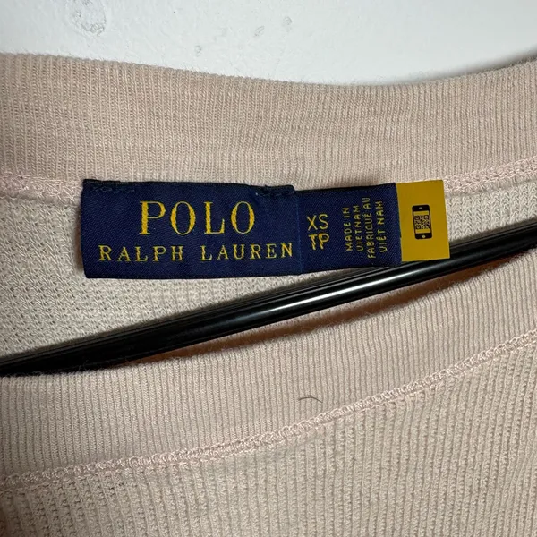 Polo Ralph Lauren Women's Thermal Waffle Knit Long Sleeve Maxi Dress Pink XS - Image 2