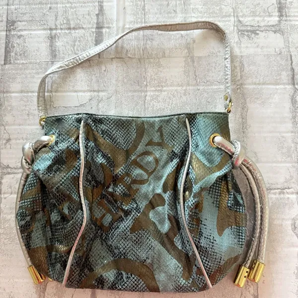 Vintage Y2K Ed Hardy Snake Print Purse Handbag Purse (Peeling Strap) - Image 6
