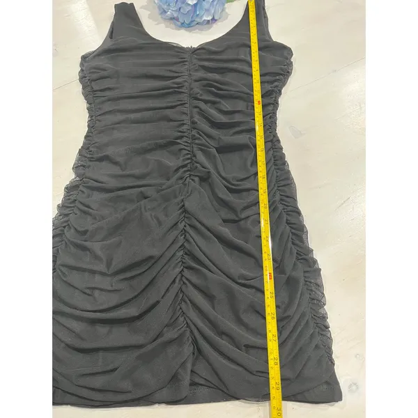 Princess Polly Ruched Bodycon Dress Sleeveless Party Cocktail Black US‎ 8 - Image 6