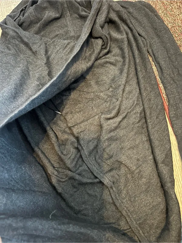 Lululemon Black Women's Draped Knit Sweater/shawl - Image 8