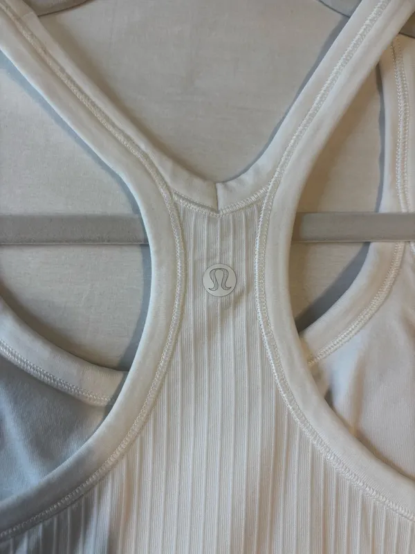 Lululemon Ebb Street Tank white  - Image 4