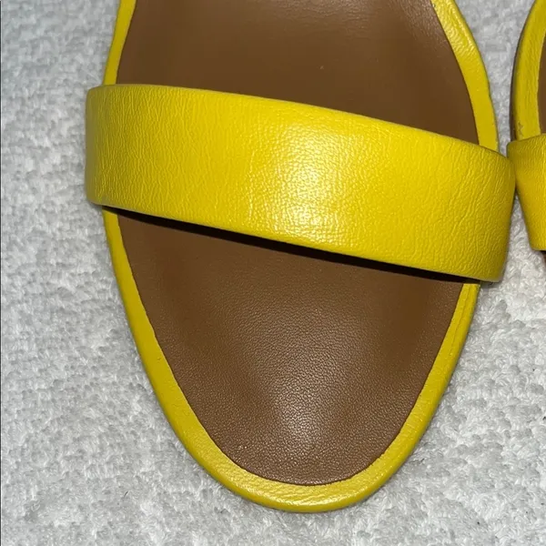 Antonio melani Yellow Heels Elegant Satin Design - Image 6