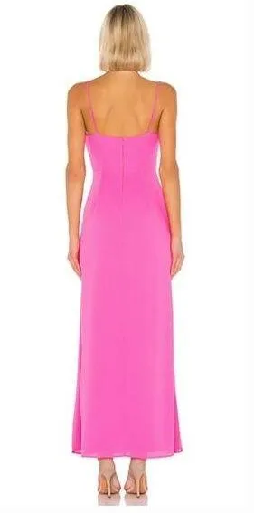 Superdown Addison Maxi Dress in Pink Small - Image 2