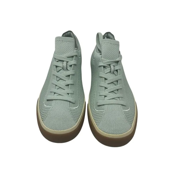 Rothy's The Lace Up Sneaker Shoes Knit Spearmint Light Green Size‎ US 7 - Image 5