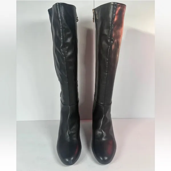 Naturalizer Loving Women's Sz 10M Black Knee High Riding Boots - Image 2