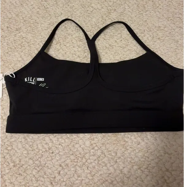 Kill Crew Black Sports Bra Size M - Image 2