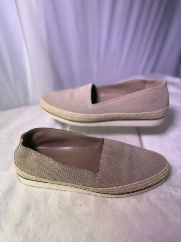 Donald J. Pliner Neutral Beige Espadrille Slip-On Loafer - Image 2