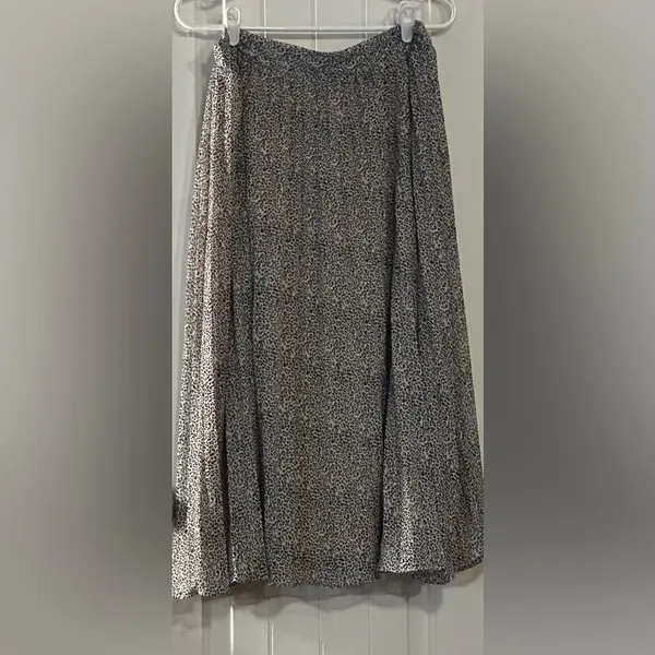 Hayden Los Angeles Women Chiffon Cheetah Skirt Fully Lined Sz L - Image 2