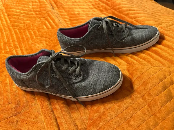 Vans Women’s Shoes 8 charcoal grey - Image 8