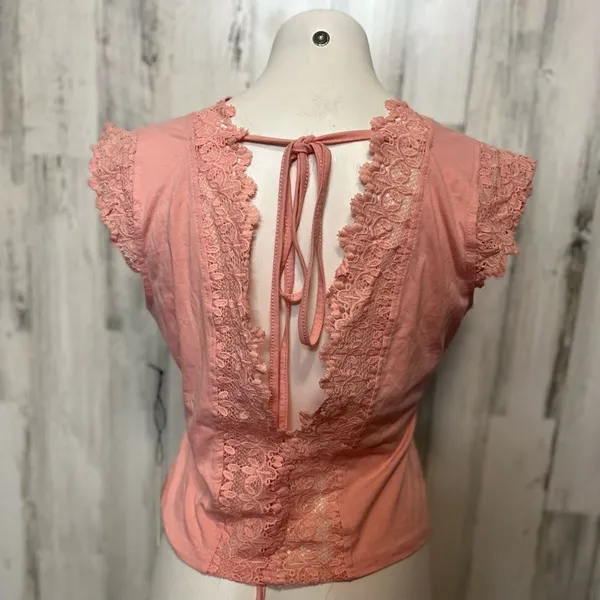 Pink blouse Pink Size L - Image 3