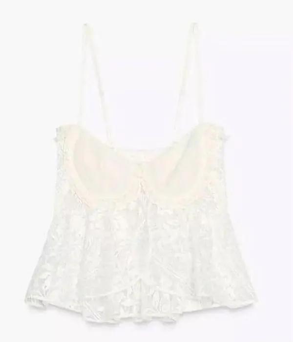 Zara lace babydoll top - Image 7