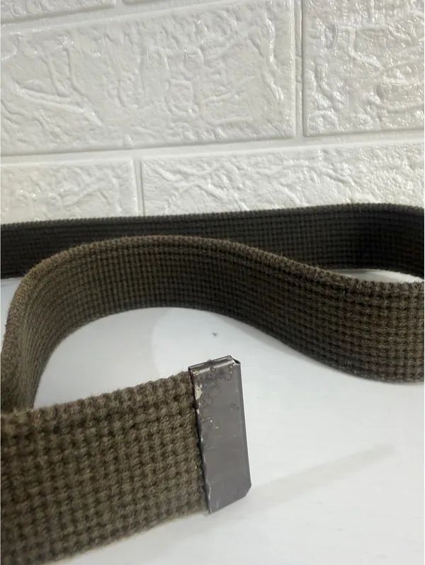 Boy Scout Official Green Uniform Belt w/ Buckle 42 inch - Image 2