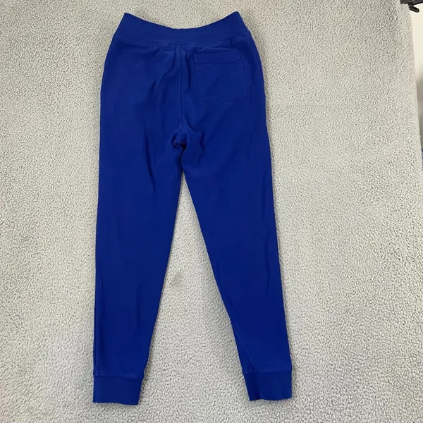 Polo Ralph Lauren P-Wing Joggers S Blue Athletic Department Fleece Sweatpants - Image 6