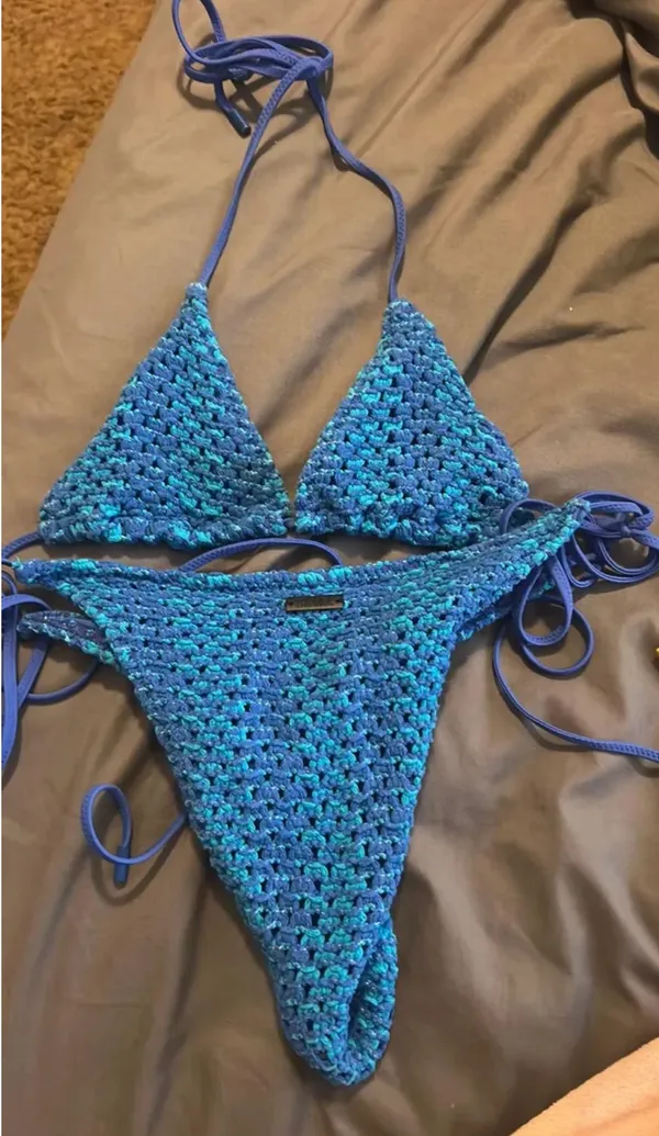 Triangl Bikini Set Swimsuit - Image 2