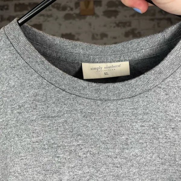 Simply Southern | gray short sleeve shirt hunting - Image 3