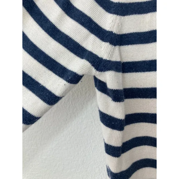 Pact Organic Cotton Earthcore Gritty Boho Granola Girl Striped Cardigan Sweater - Image 6