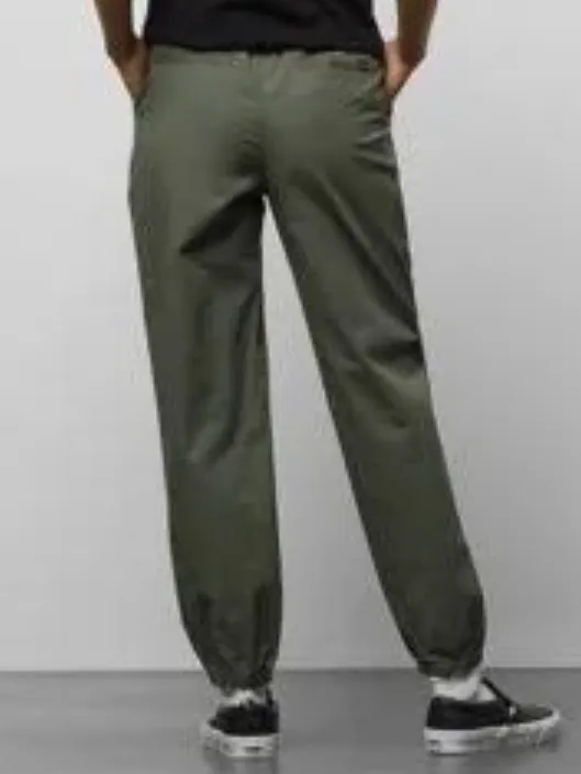 Vans Chamber II Jogger Women's Elastic Waistband Army Green Size XL Cotton Blend - Image 4